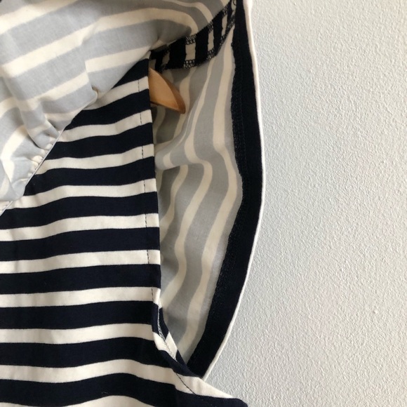 J.Crew Striped One Shoulder Ruffle Top - Picture 8 of 8